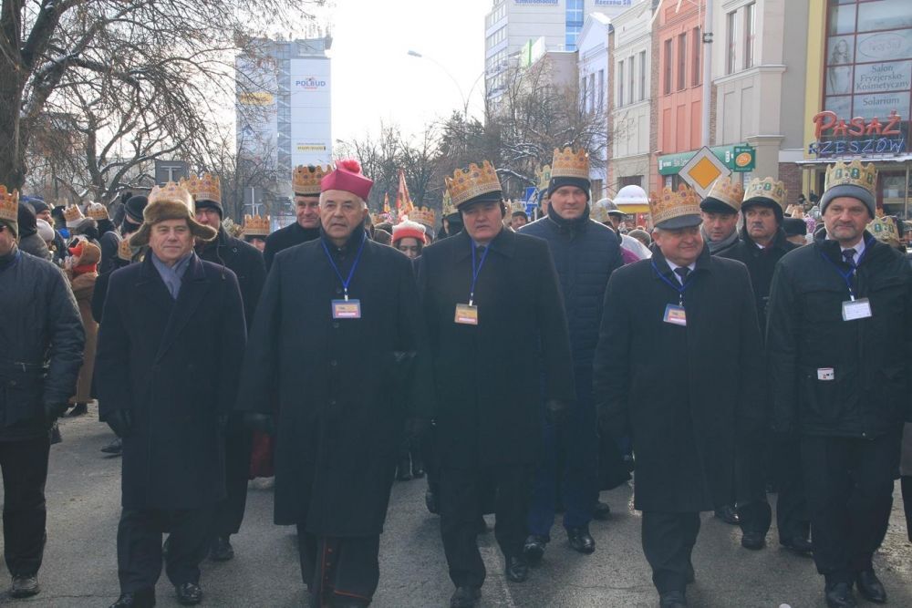 Orszak Trzech Króli 2017 rok Rzeszów