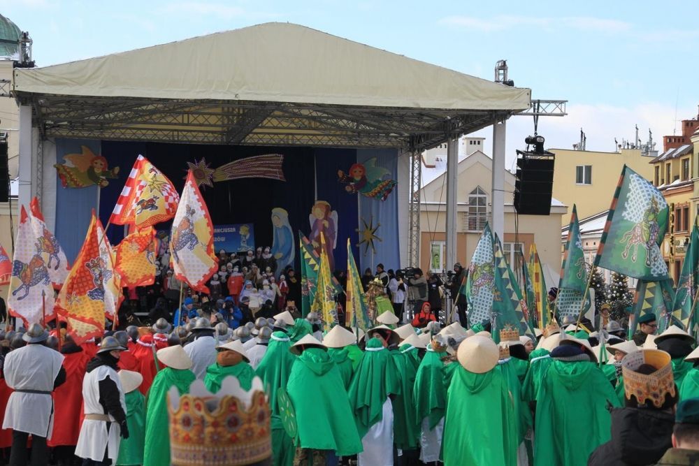 Orszak Trzech Króli 2017 rok Rzeszów
