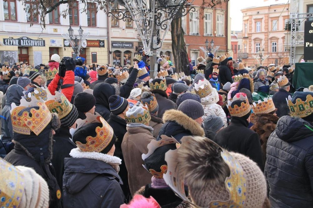 Orszak Trzech Króli 2017 rok Rzeszów