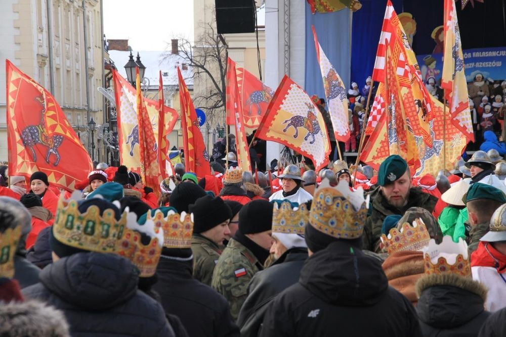 Orszak Trzech Króli 2017 rok Rzeszów