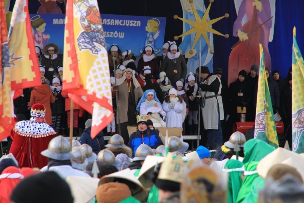 Orszak Trzech Króli 2017 rok Rzeszów