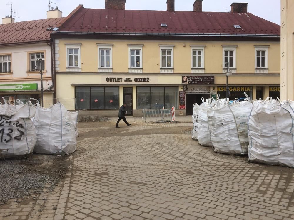 Przebudowa ul. 3 Maja (25.03.2017)