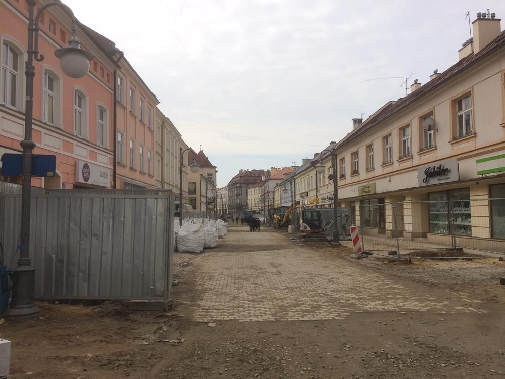 Przebudowa ul. 3 Maja (25.03.2017)