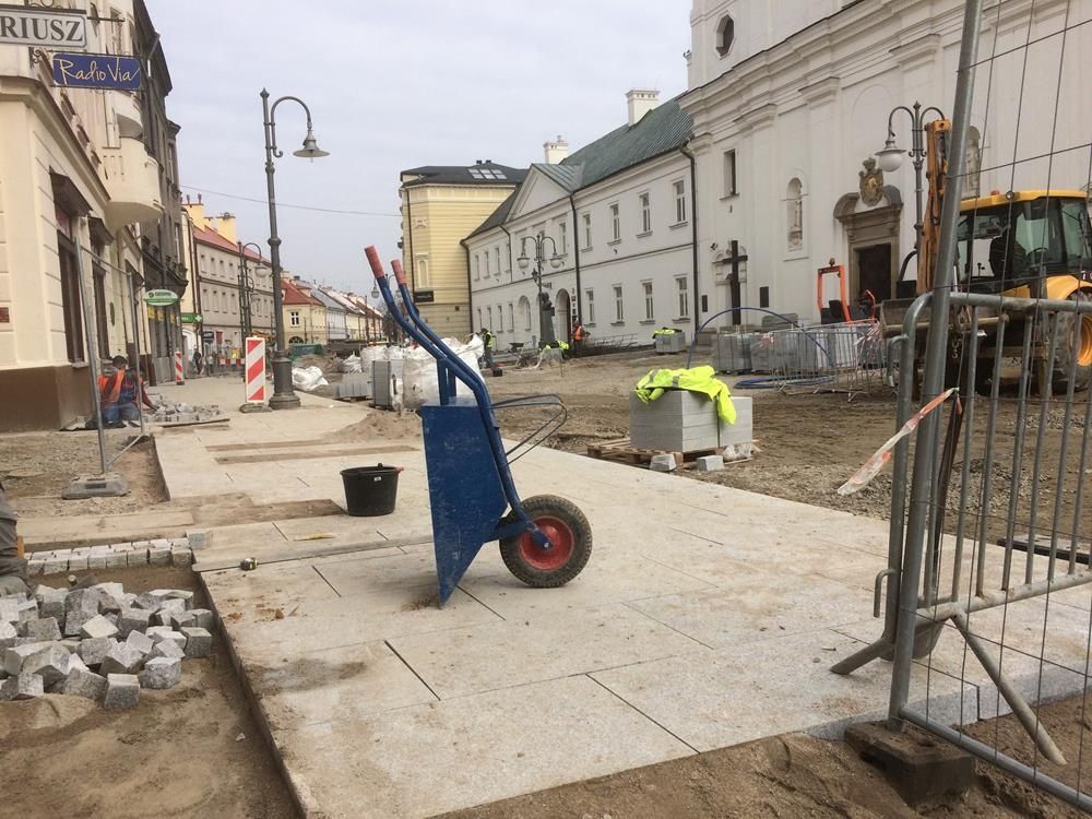Przebudowa ul. 3 Maja (25.03.2017)