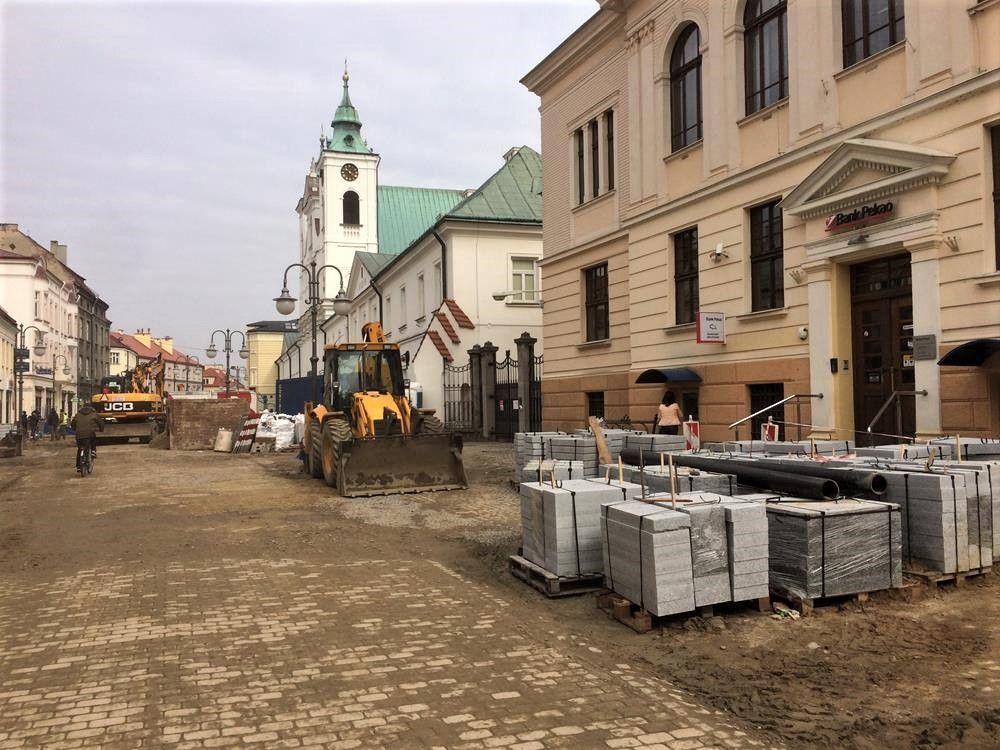 Przebudowa ul. 3 Maja (25.03.2017)