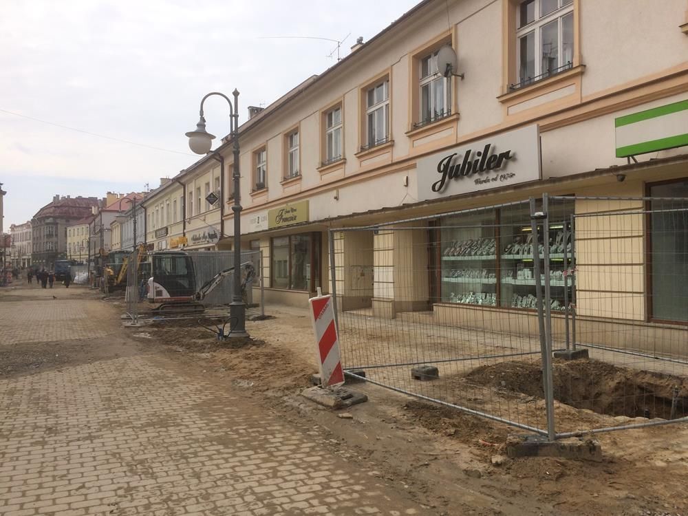 Przebudowa ul. 3 Maja (25.03.2017)