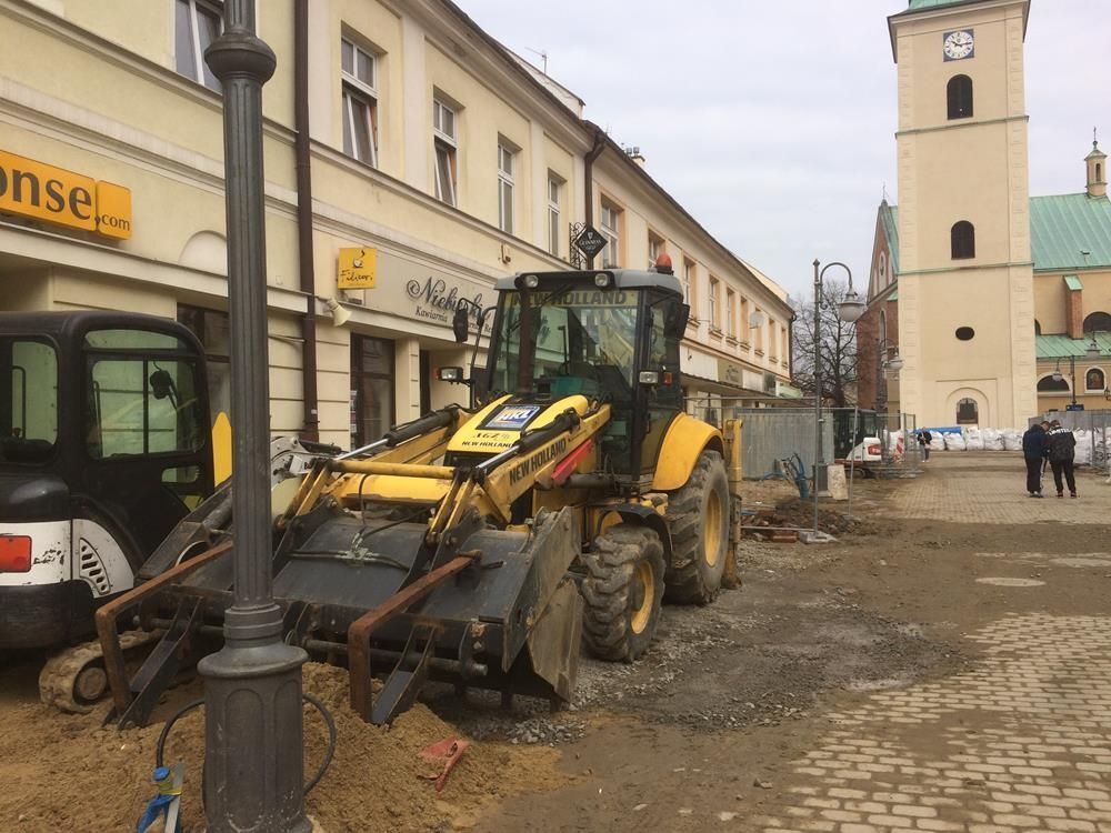 Przebudowa ul. 3 Maja (25.03.2017)