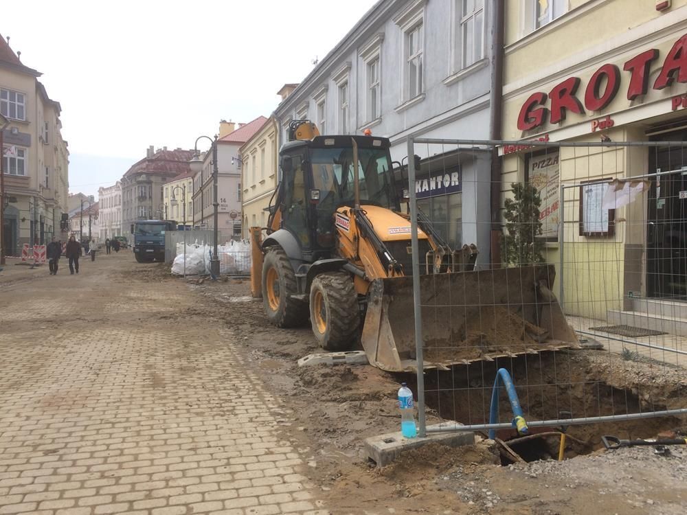 Przebudowa ul. 3 Maja (25.03.2017)