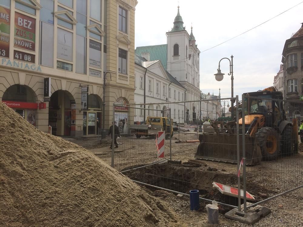 Przebudowa ul. 3 Maja (25.03.2017)