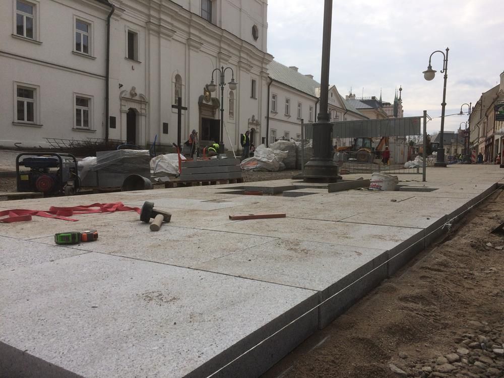 Przebudowa ul. 3 Maja (25.03.2017)