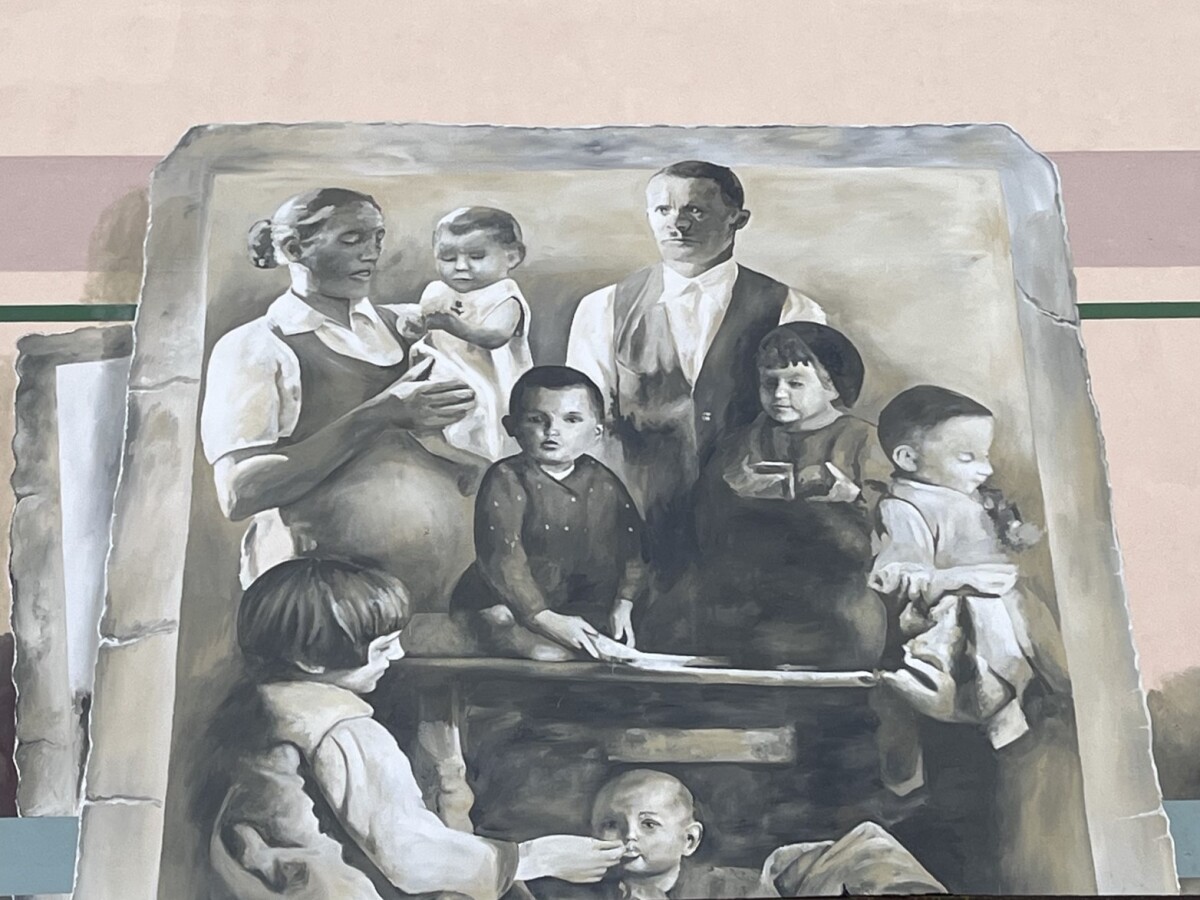 "Błogosławiona rodzina Ulmów" - nowy mural w Rzeszowie