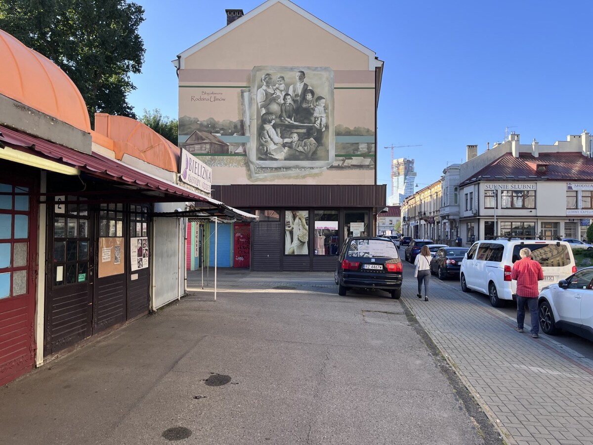 "Błogosławiona rodzina Ulmów" - nowy mural w Rzeszowie
