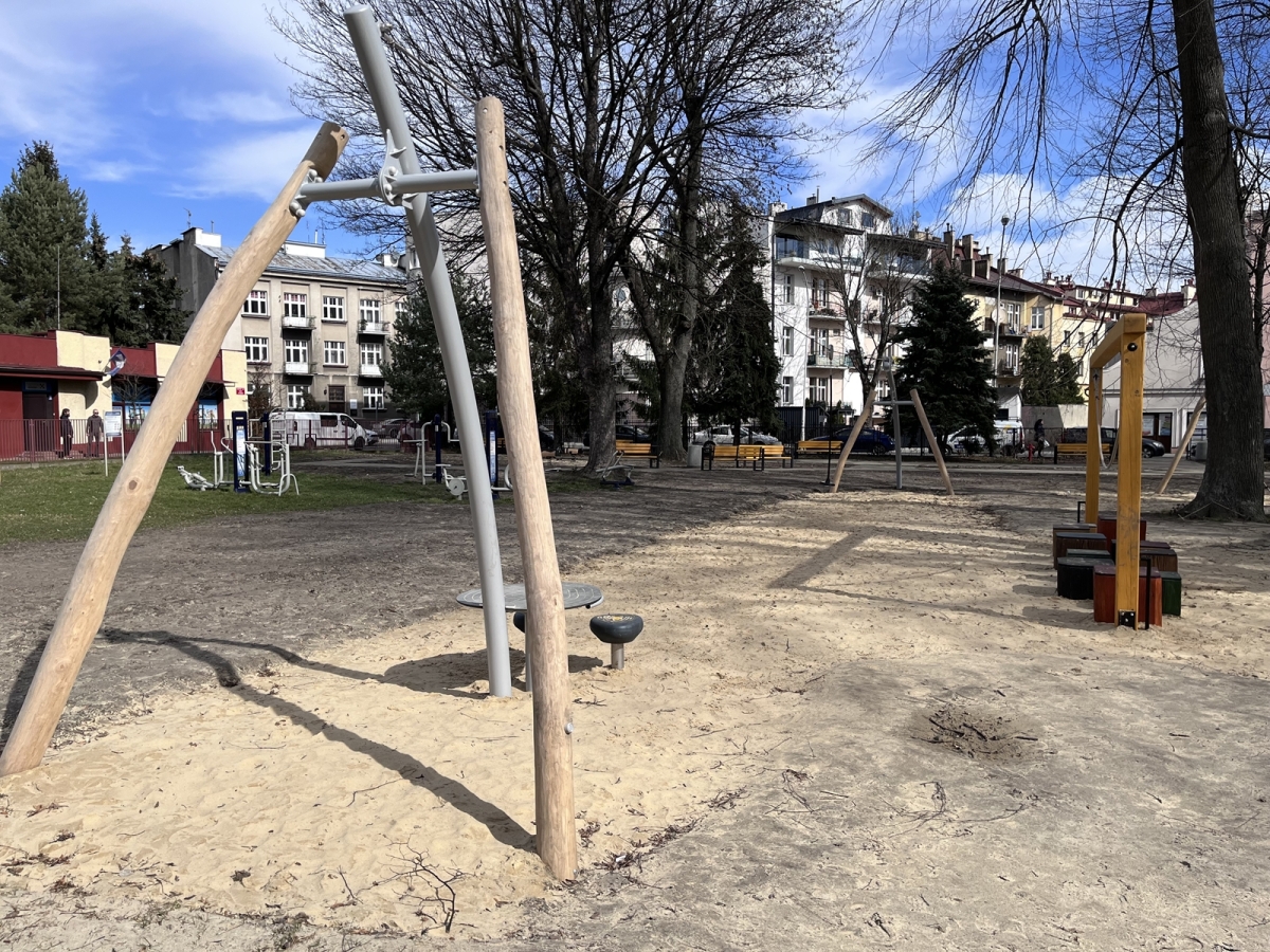 Ogródek Jordanowski po rewitalizacji