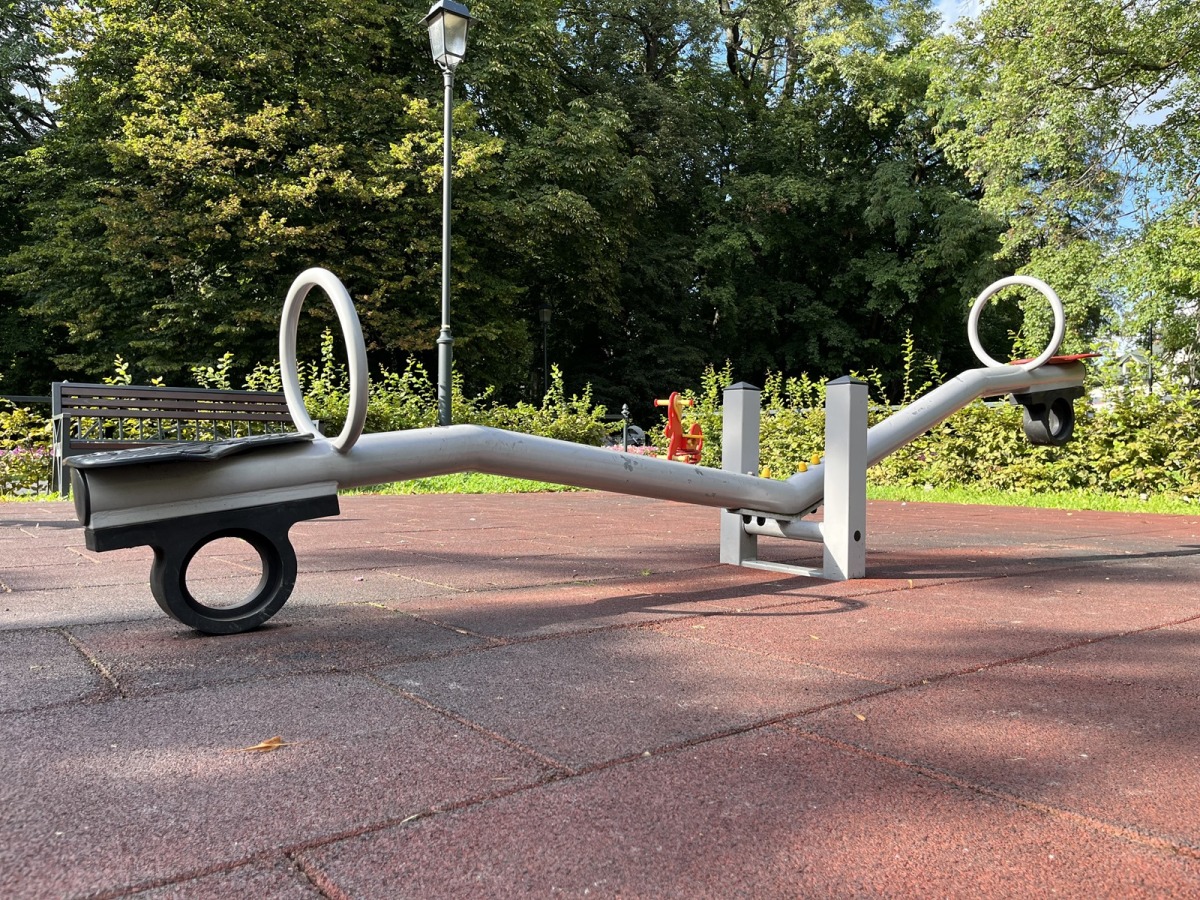 Plac zabaw w Ogrodzie Miejskim im. Solidarności w Rzeszowie
