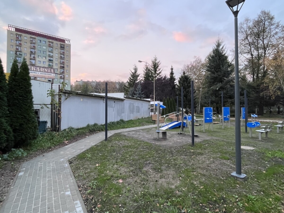 Park dla Seniora przy ul. Staszica w Rzeszowie