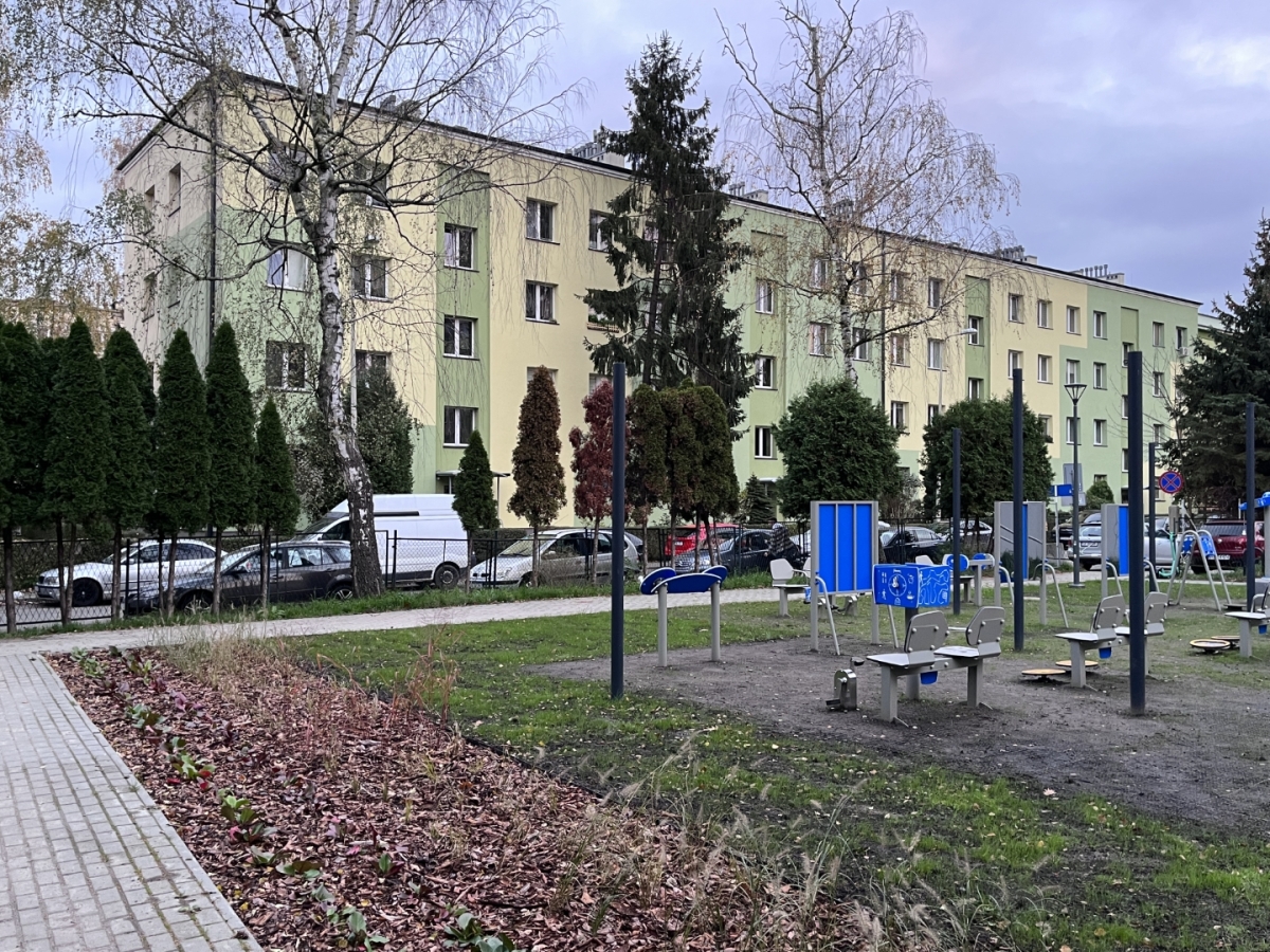 Park dla Seniora przy ul. Staszica w Rzeszowie