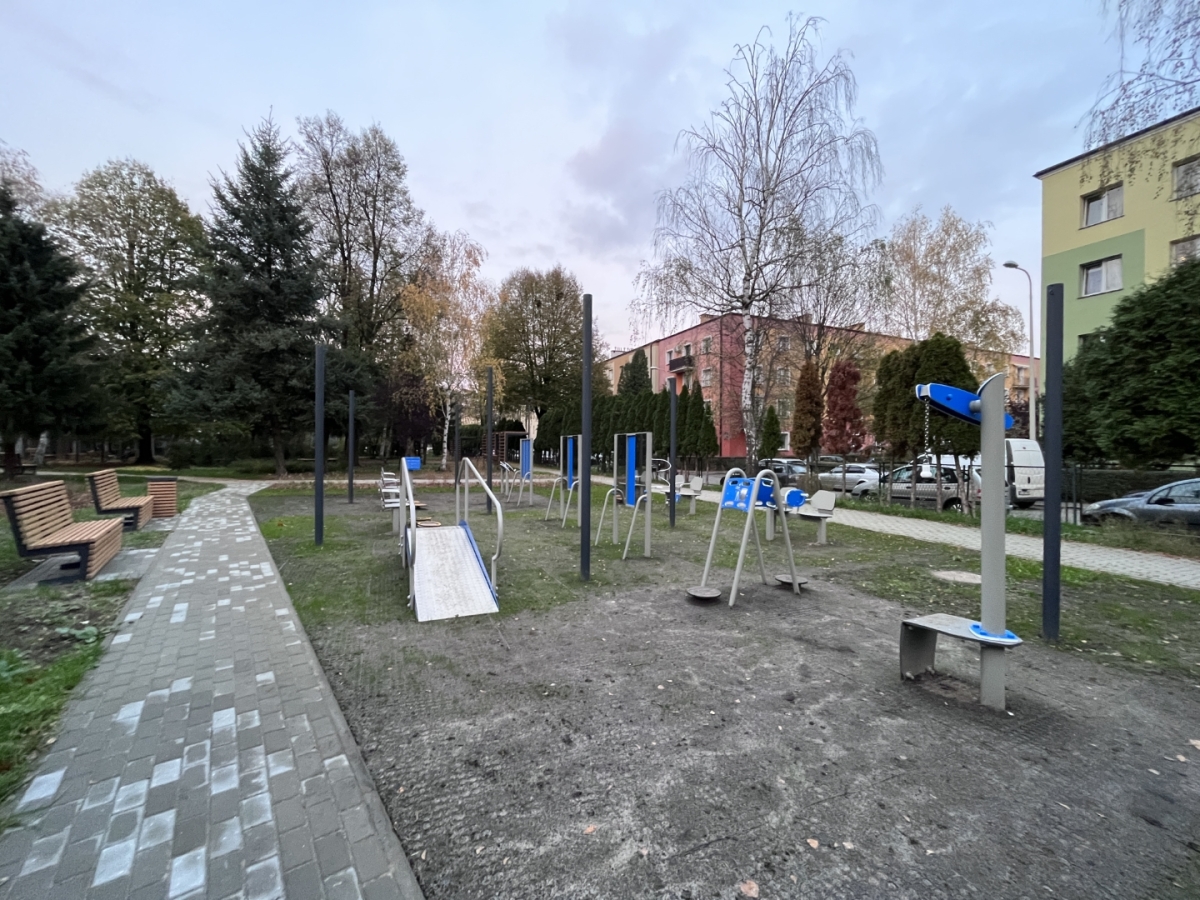 Park dla Seniora przy ul. Staszica w Rzeszowie