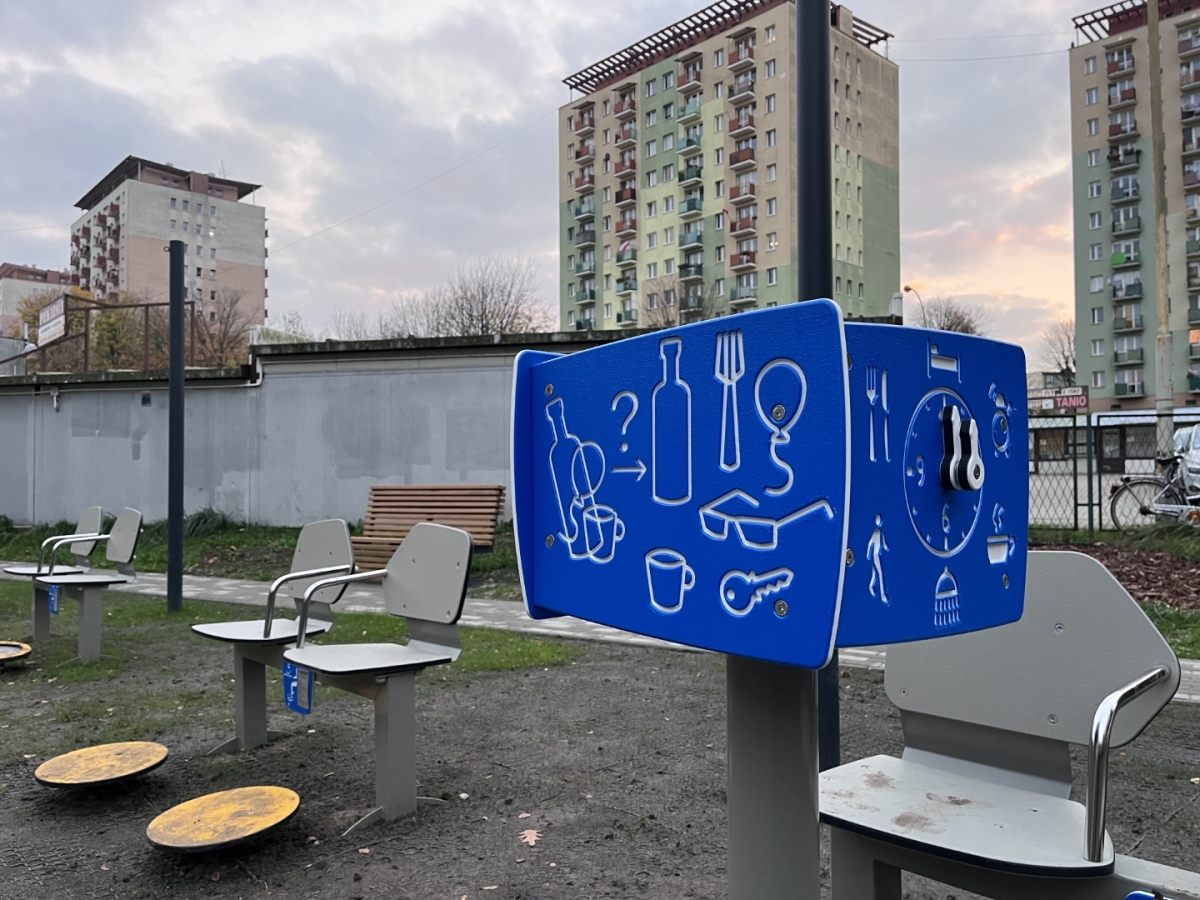 Park dla Seniora przy ul. Staszica w Rzeszowie