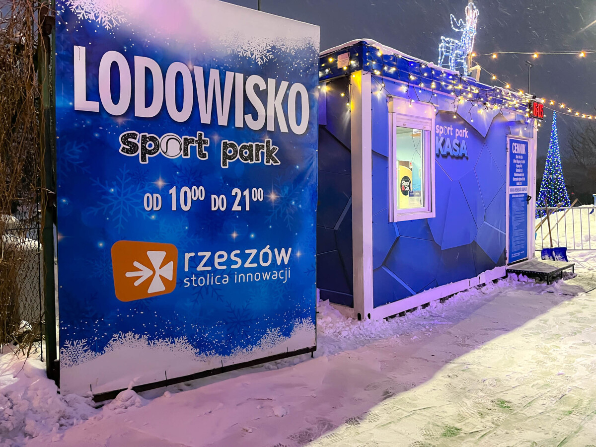 Lodowisko w Parku Sybiraków - sezon 2023 / 2024