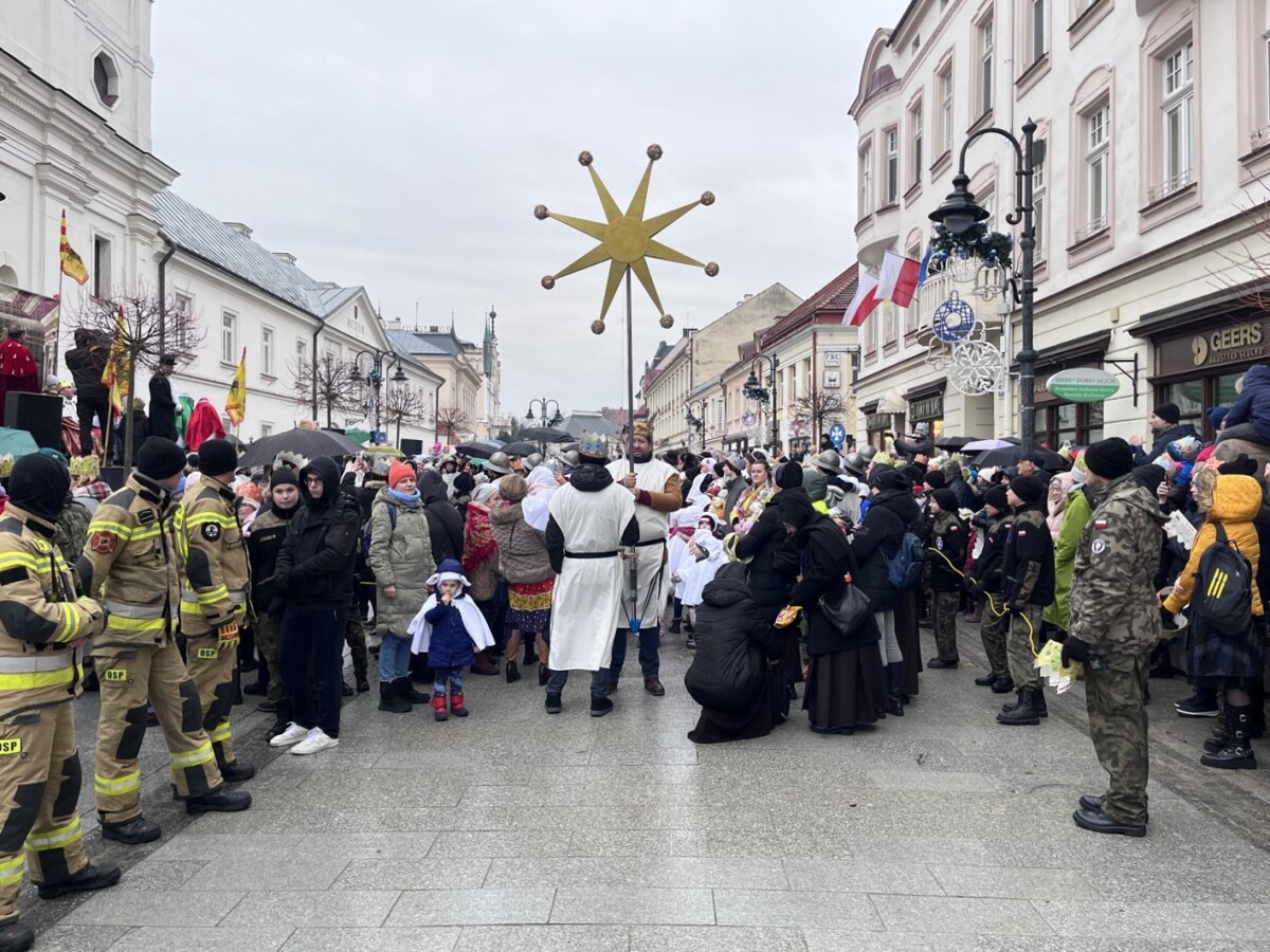 Orszak Trzech Króli na ulicach Rzeszowa 2024