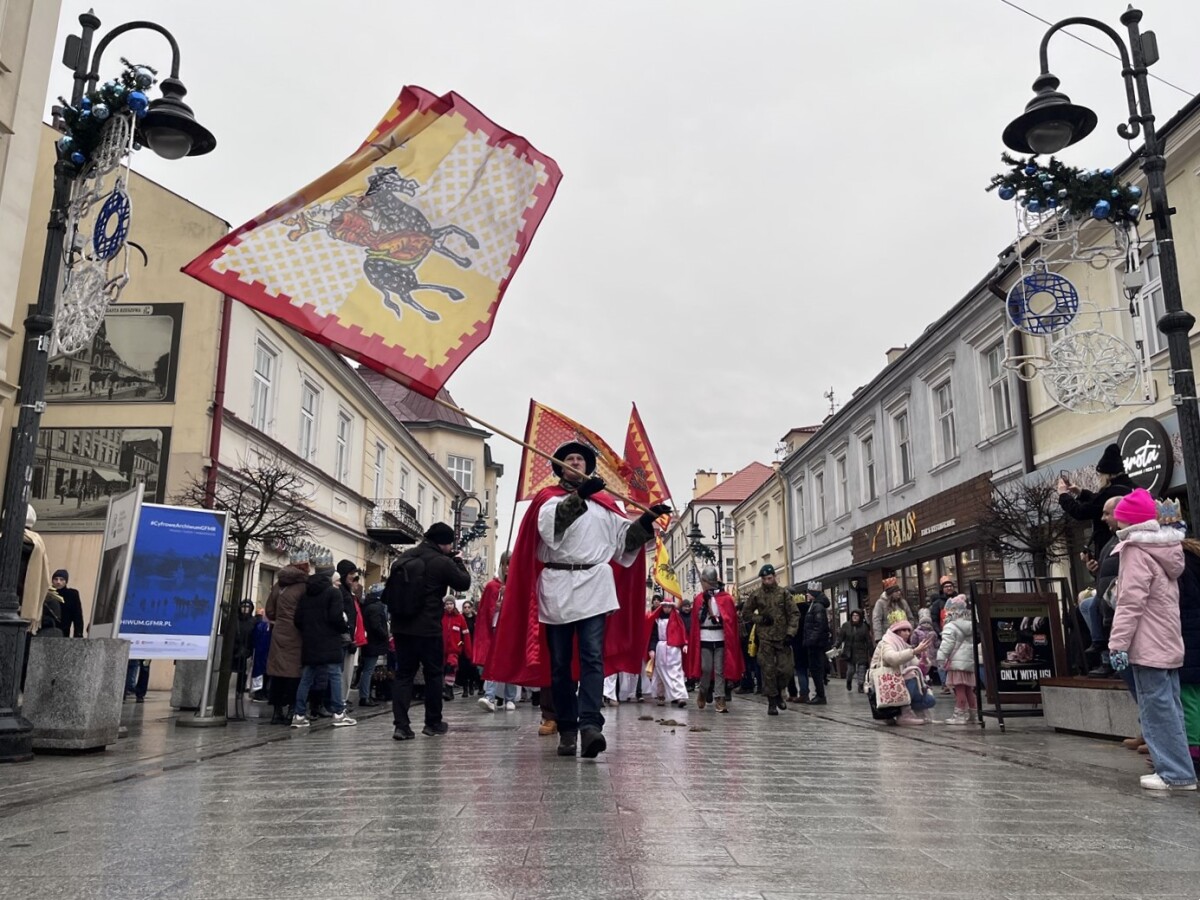 Orszak Trzech Króli na ulicach Rzeszowa 2024