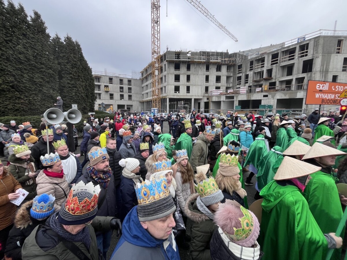 Orszak Trzech Króli na ulicach Rzeszowa 2024