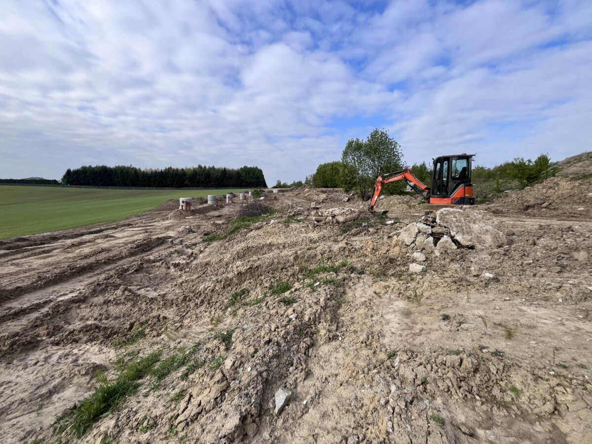 Budowa drogi, która połączy ulice Wołyńską i Słoneczny Stok