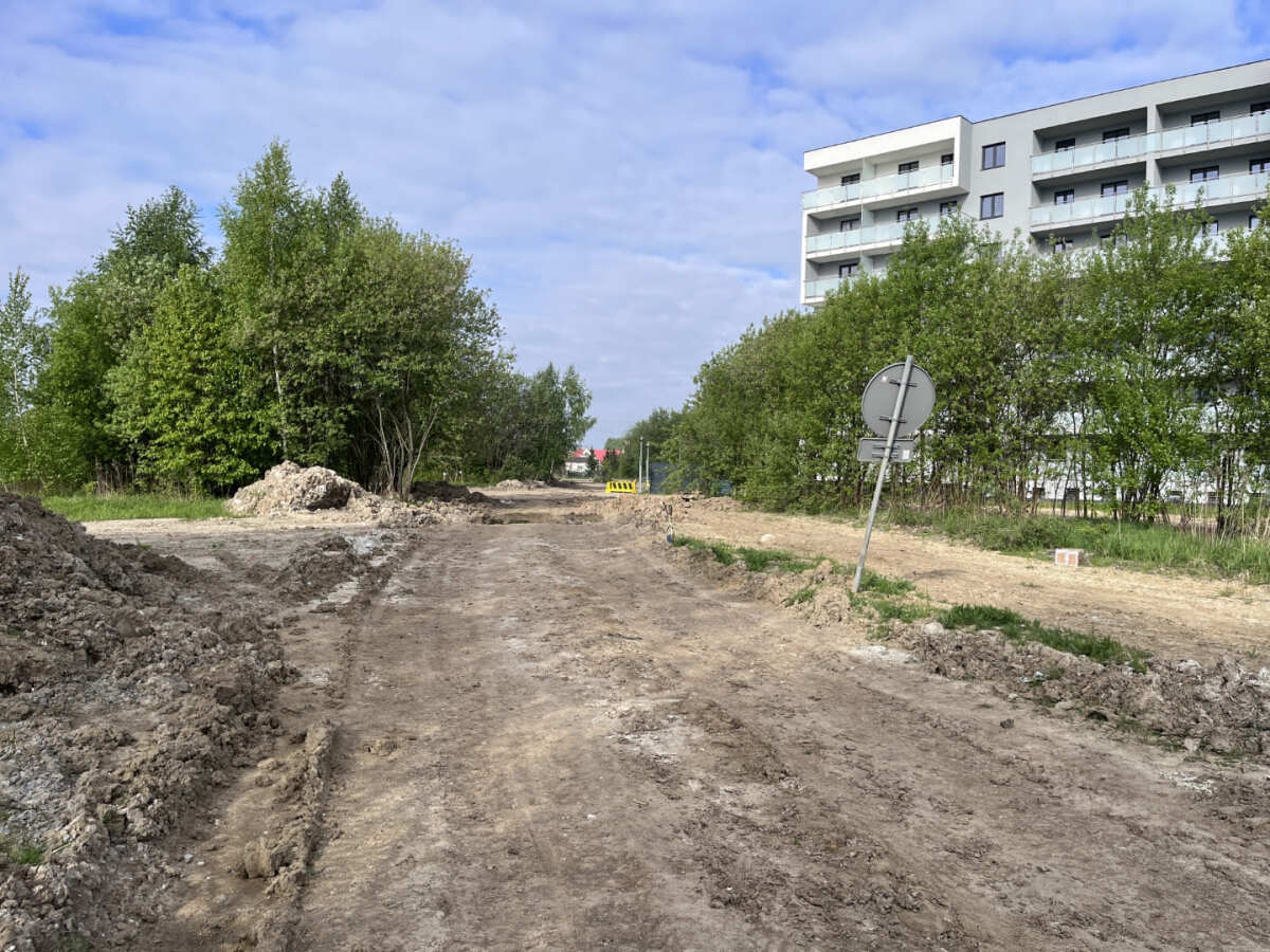 Budowa drogi, która połączy ulice Wołyńską i Słoneczny Stok