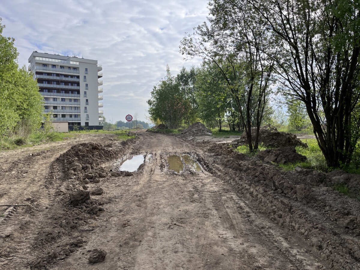 Budowa drogi, która połączy ulice Wołyńską i Słoneczny Stok