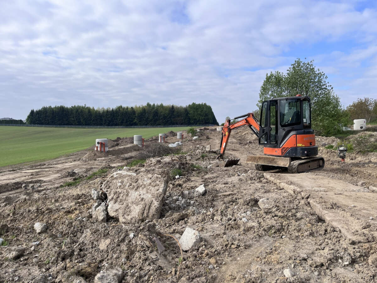 Budowa drogi, która połączy ulice Wołyńską i Słoneczny Stok