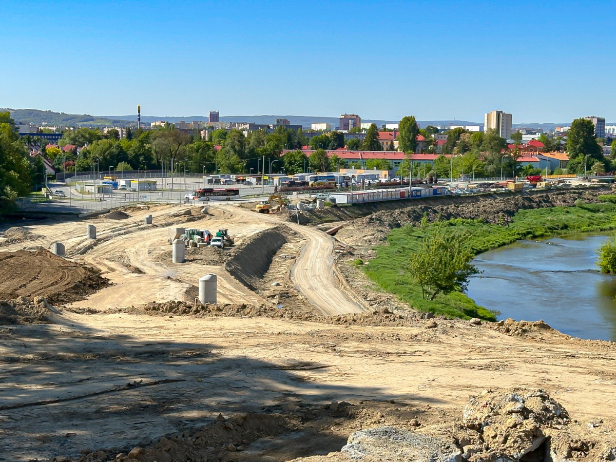 Rzeszów - Budowa Wisłokostrady w Rzeszowie [MAJ 2024]