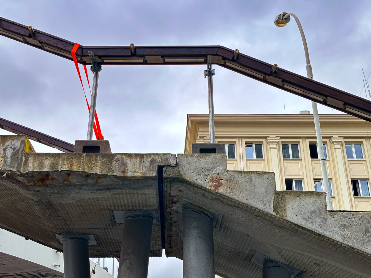Rzeszów - Remont kładki im. Wielkiej Orkiestry Świątecznej Pomocy