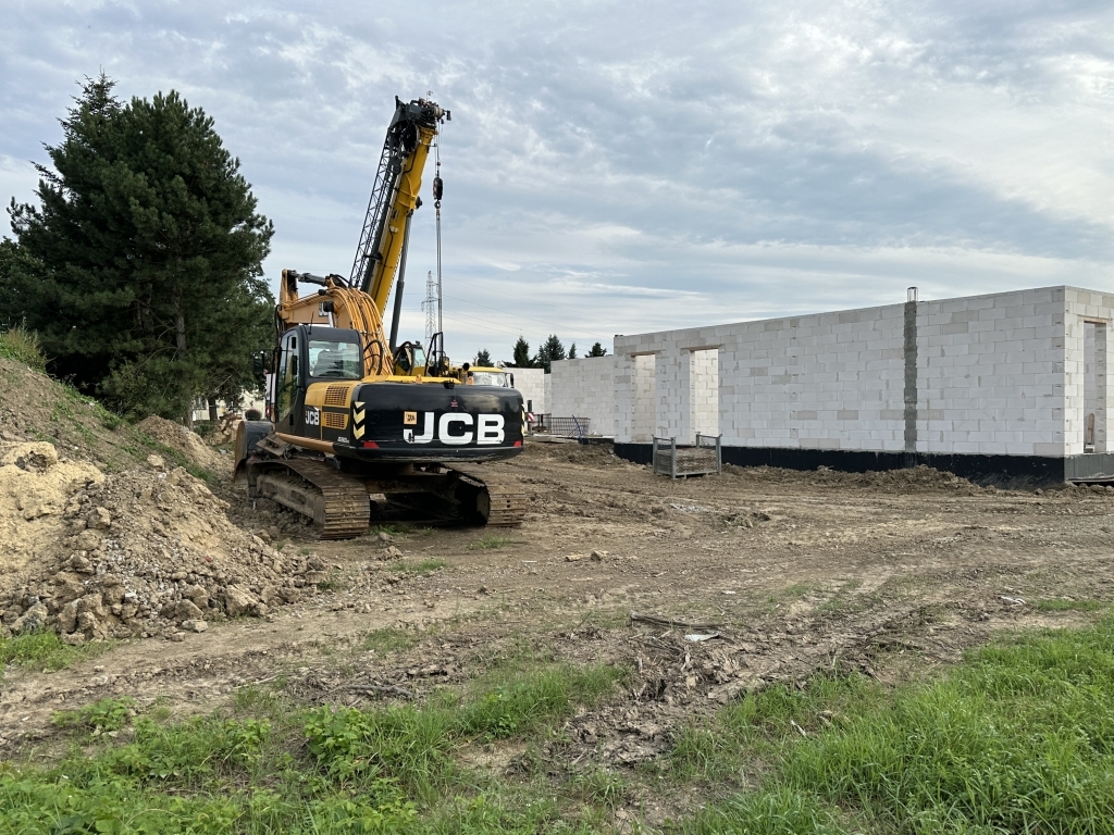 Rzeszów - Budowa żłobka przy ul. Jachowicza na osiedlu Drabinianka [Sierpień 2024]