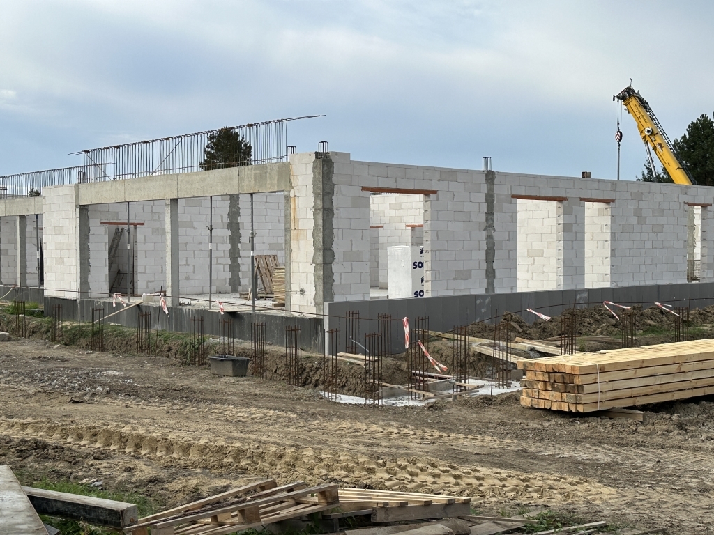 Rzeszów - Budowa żłobka przy ul. Jachowicza na osiedlu Drabinianka [Sierpień 2024]