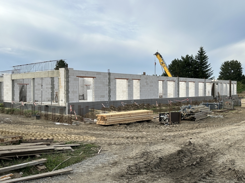 Rzeszów - Budowa żłobka przy ul. Jachowicza na osiedlu Drabinianka [Sierpień 2024]