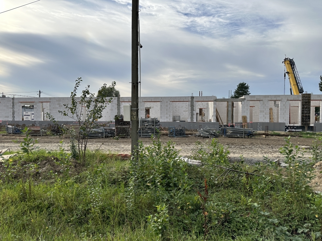 Rzeszów - Budowa żłobka przy ul. Jachowicza na osiedlu Drabinianka [Sierpień 2024]