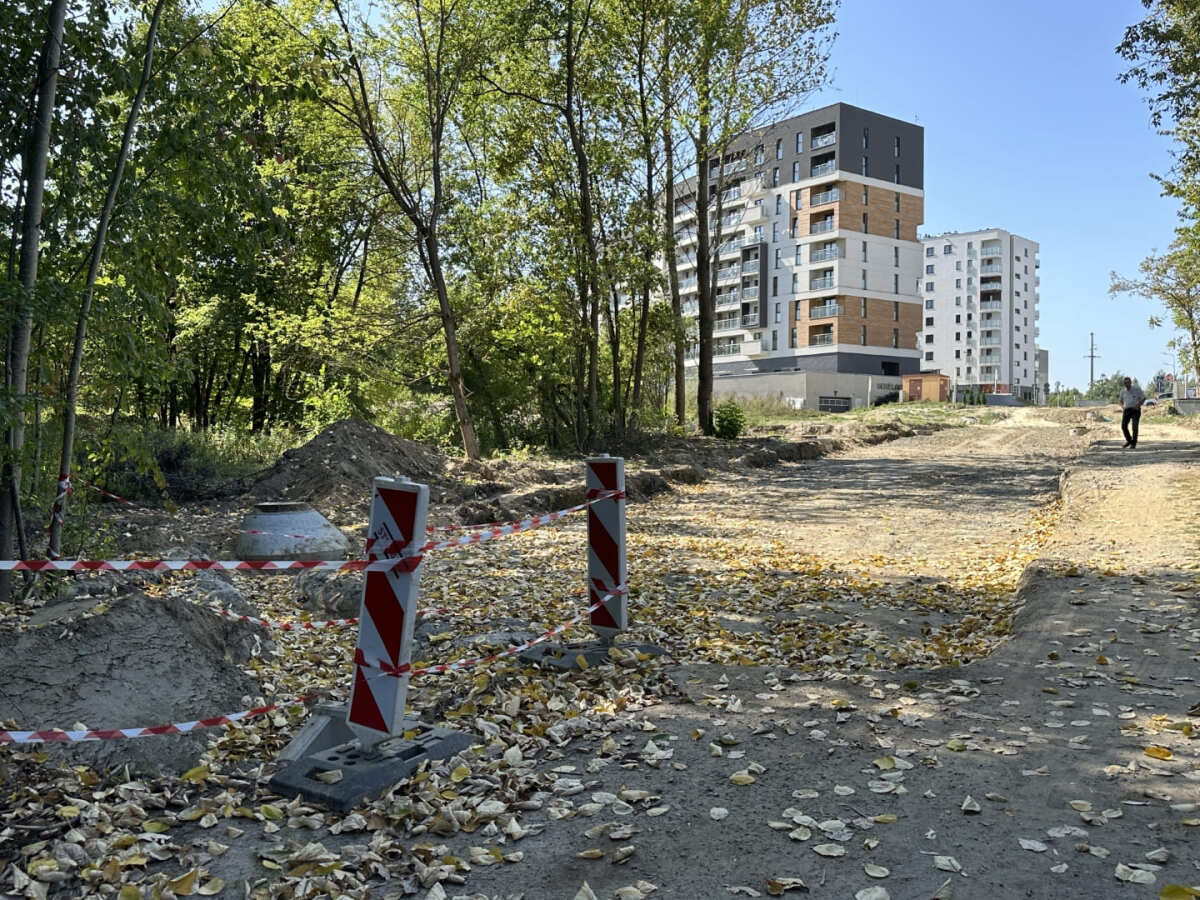 Rzeszów - Budowa odcinka drogi, która połączy ulice Wyspiańskiego i Wołyńską [wrzesień 2024]