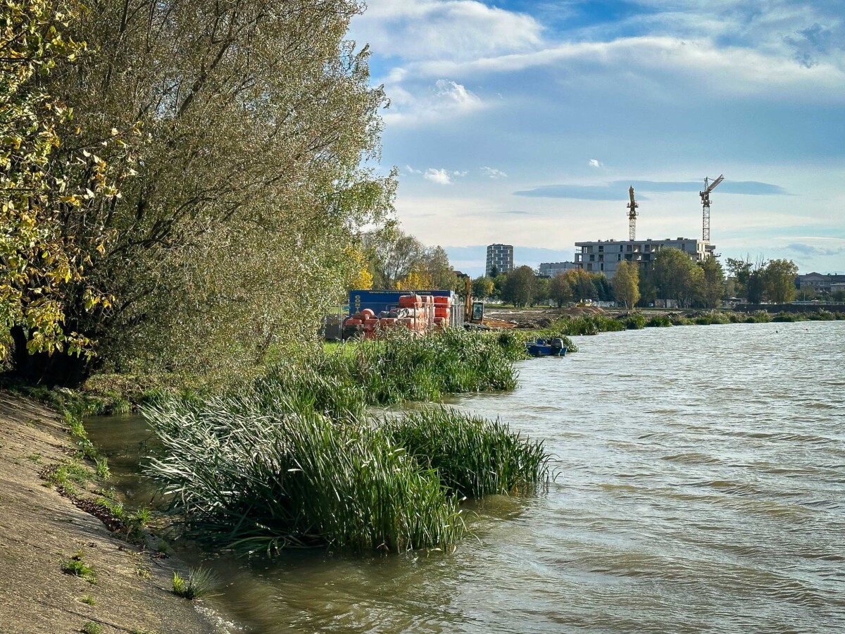 Rzeszów - Budowa miejskiej plaży nad Wisłokiem [październik 2024]