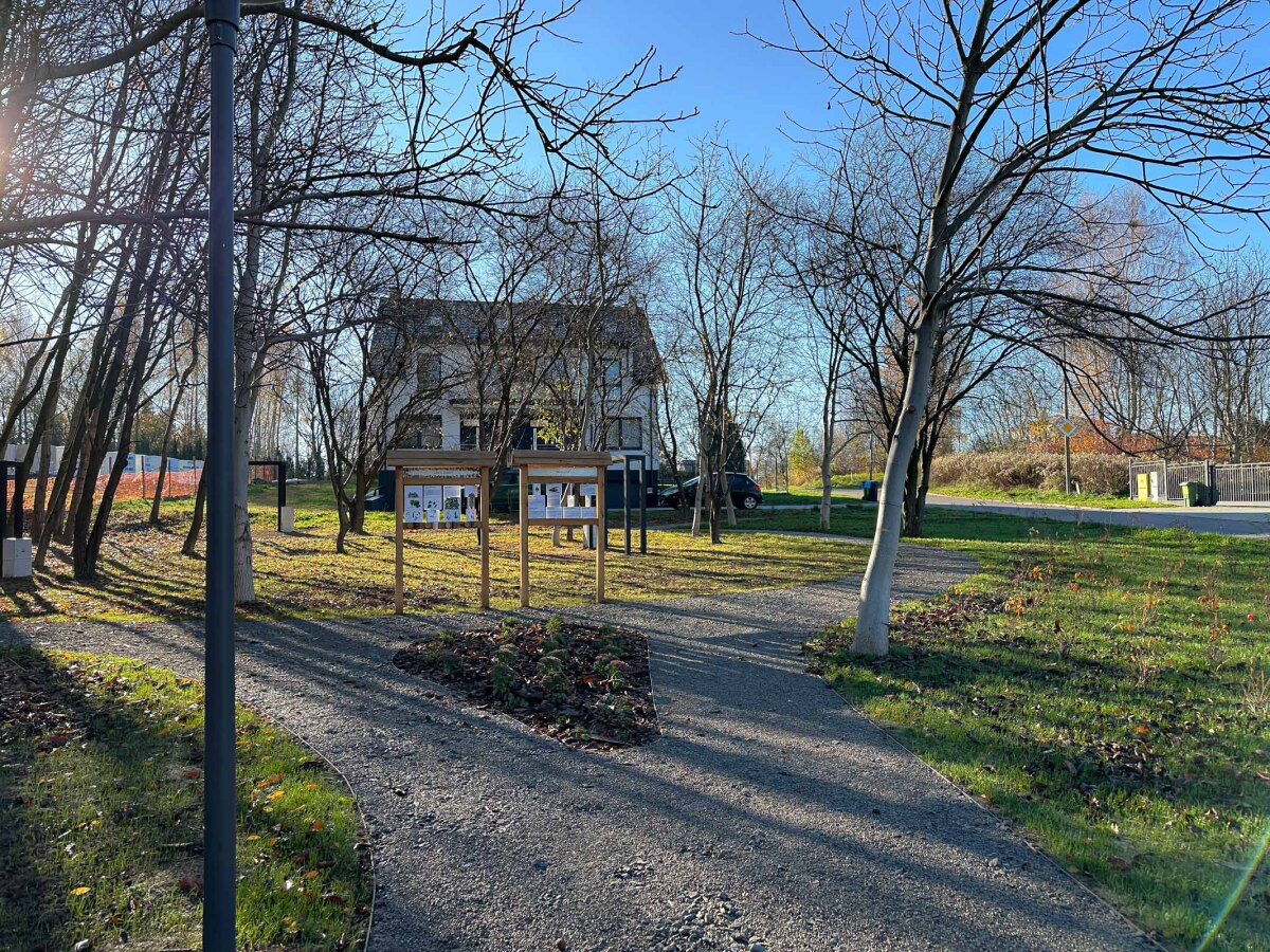 Rzeszów - Nowy ogród kieszonkowy w rejonie ul. Tarnowskiej [listopad 2024]