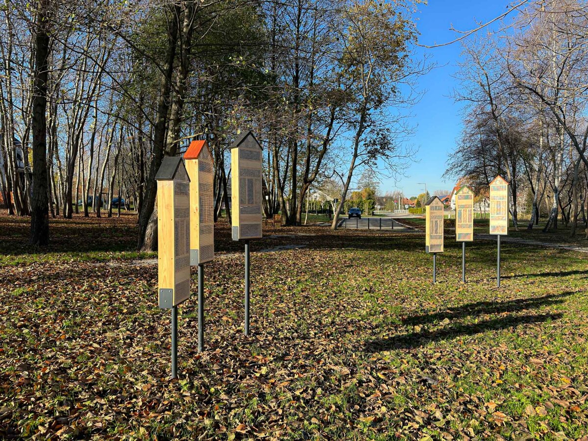 Rzeszów - Nowy ogród kieszonkowy w rejonie ul. Tarnowskiej [listopad 2024]