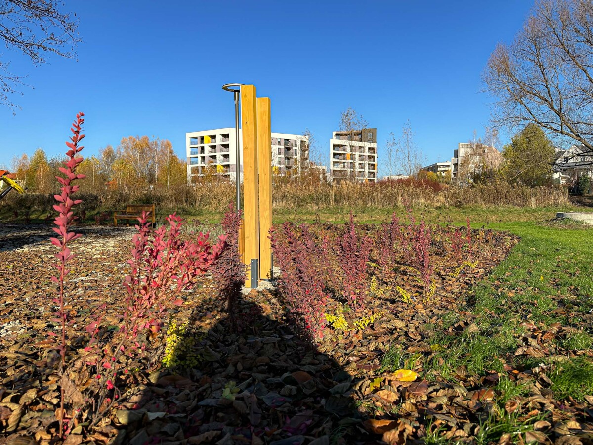 Rzeszów - Nowy ogród kieszonkowy w rejonie ul. Tarnowskiej [listopad 2024]