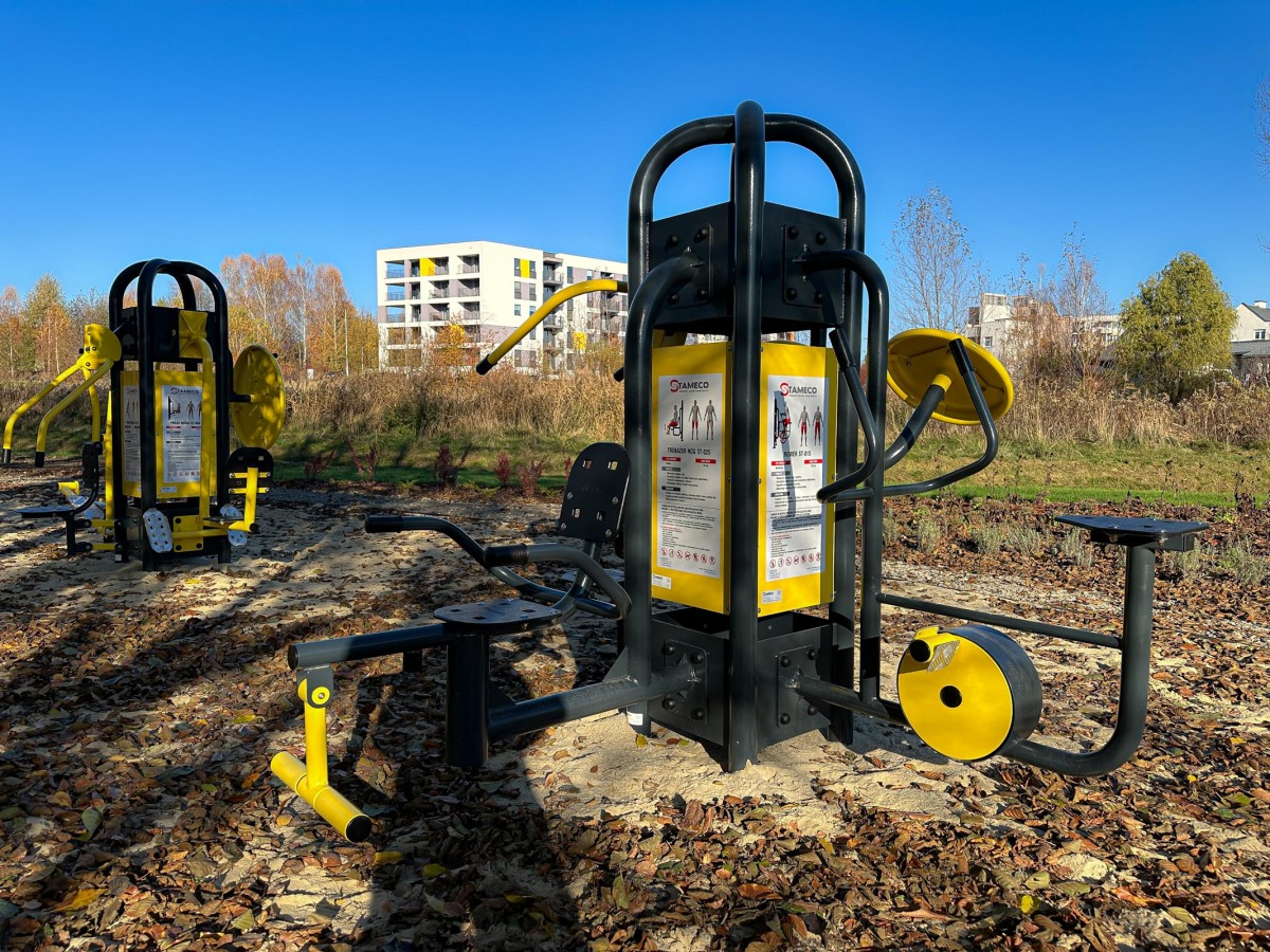 Rzeszów - Nowy ogród kieszonkowy w rejonie ul. Tarnowskiej [listopad 2024]