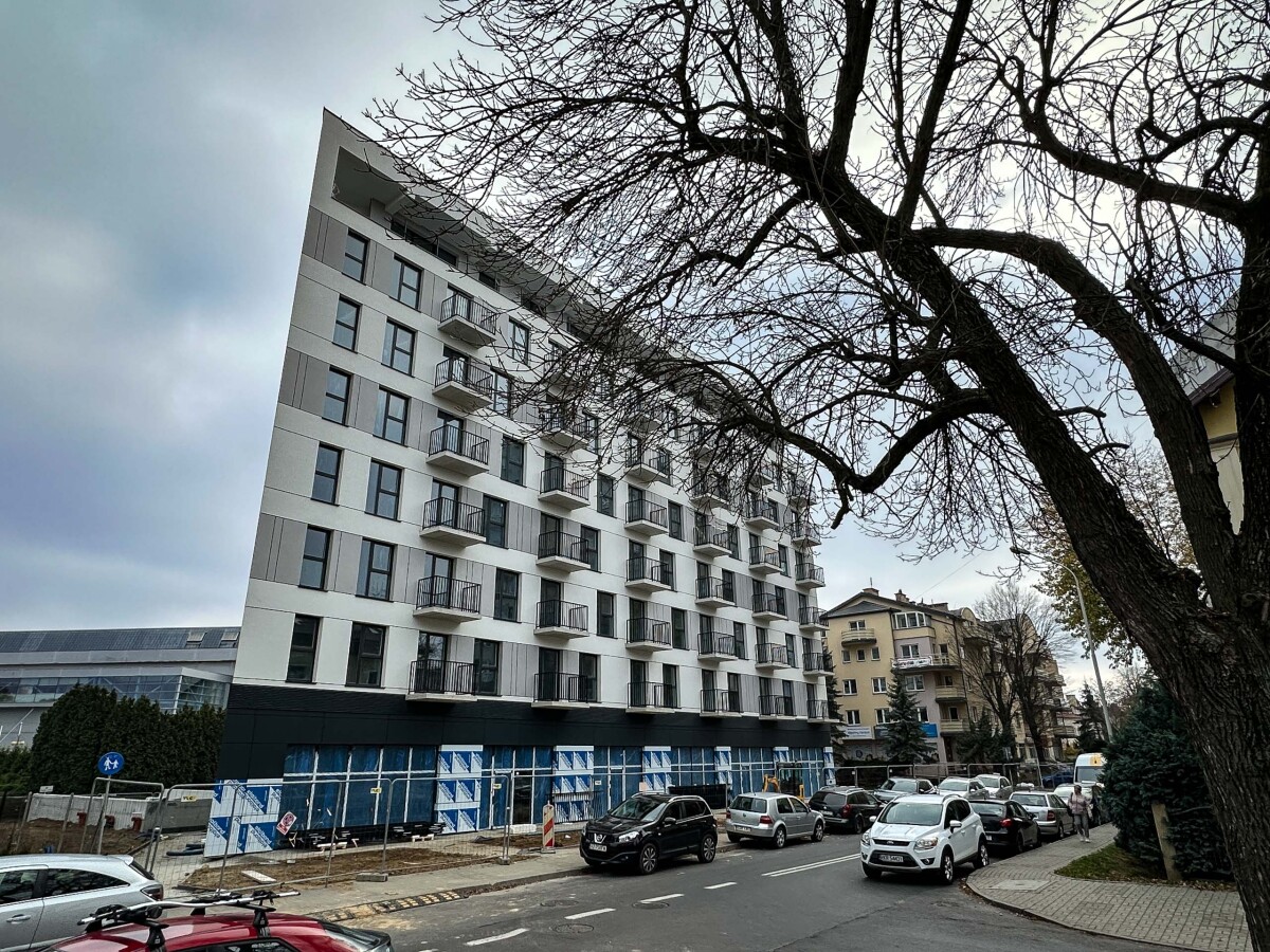 Rzeszów - Budowa Capital Towers Residence w sąsiedztwie hali Podpromie [listopad 2024]