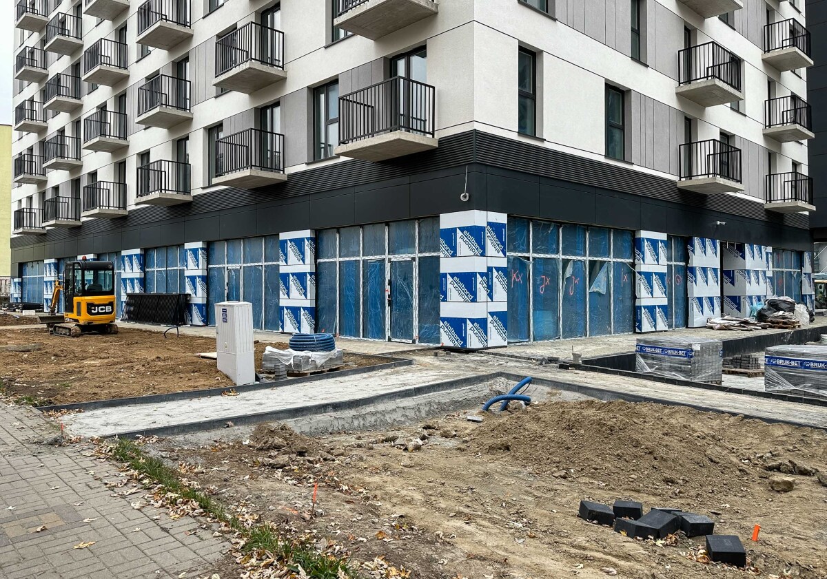 Rzeszów - Budowa Capital Towers Residence w sąsiedztwie hali Podpromie [listopad 2024]