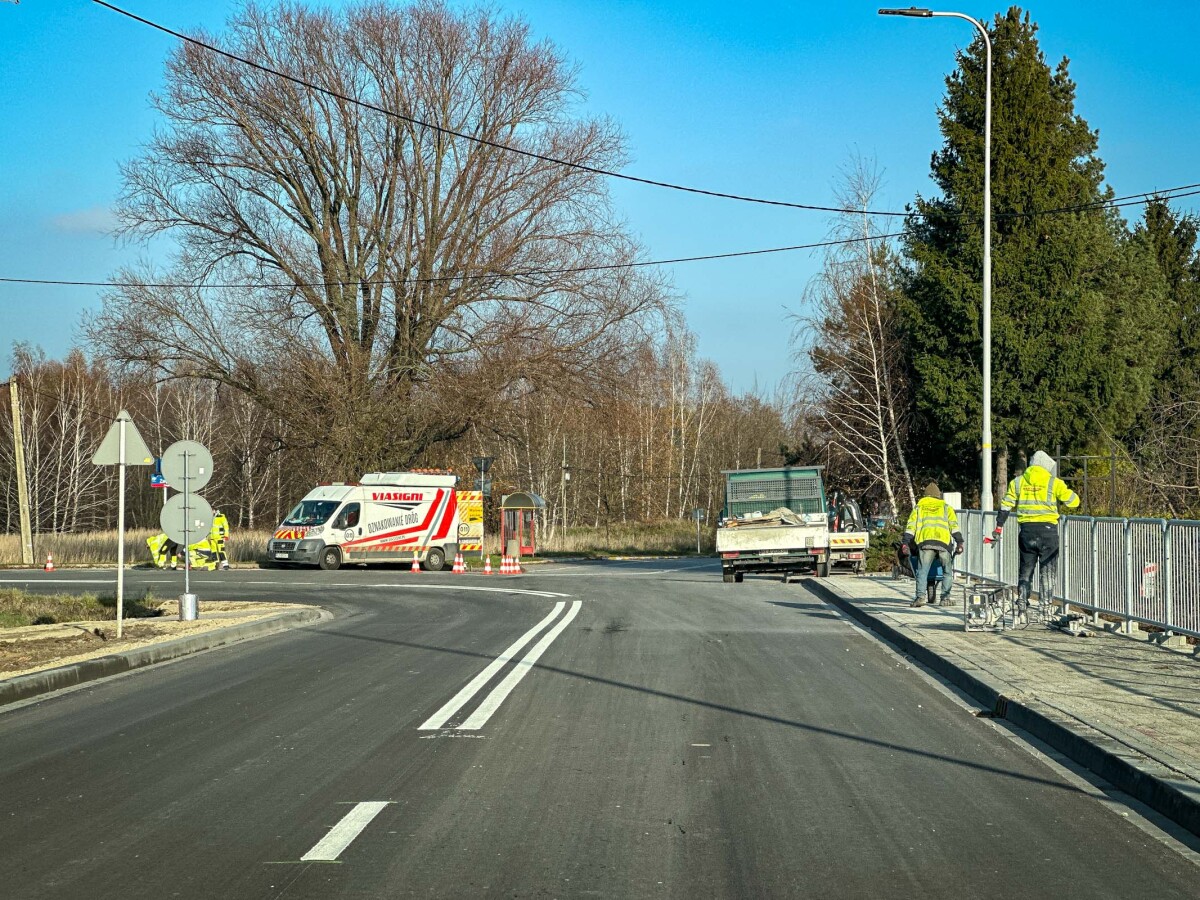 Rzeszów - Przebudowa ul. Załęskiej na finiszu [listopad 2024]