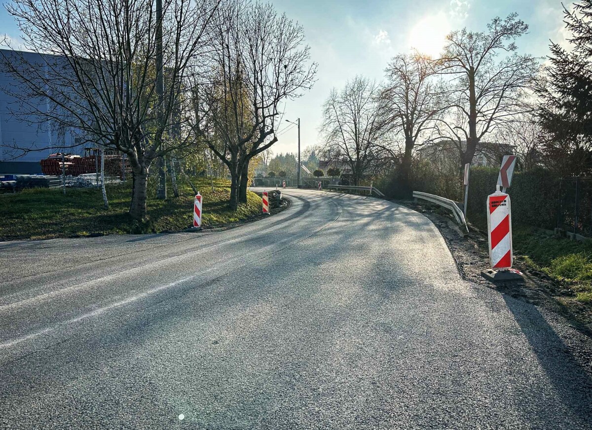Rzeszów - Przebudowa ul. Załęskiej na finiszu [listopad 2024]