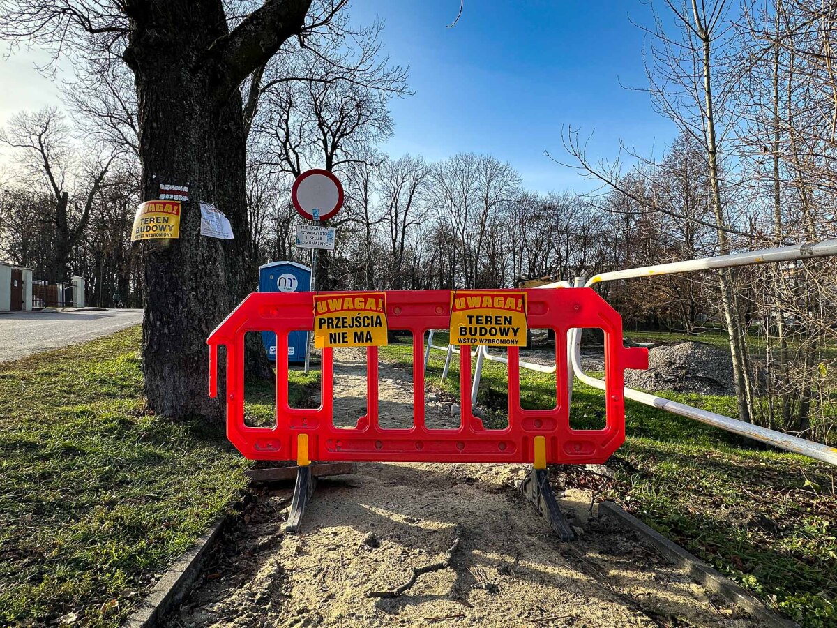 Rzeszów - Rewitalizacja parku na osiedlu Słocina [listopad 2024]