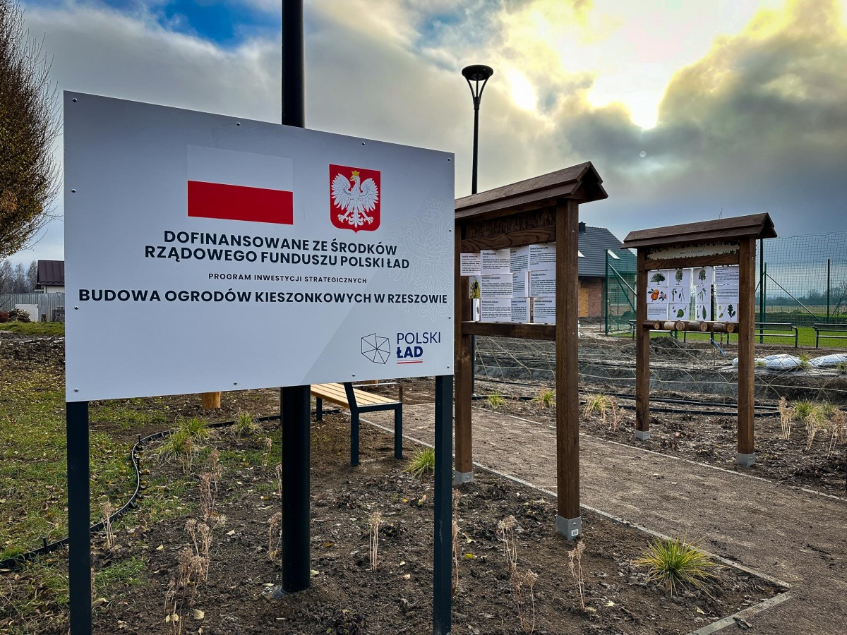 Rzeszów - Budowa ogrodu kieszonkowego na osiedlu Biała [grudzień 2024]