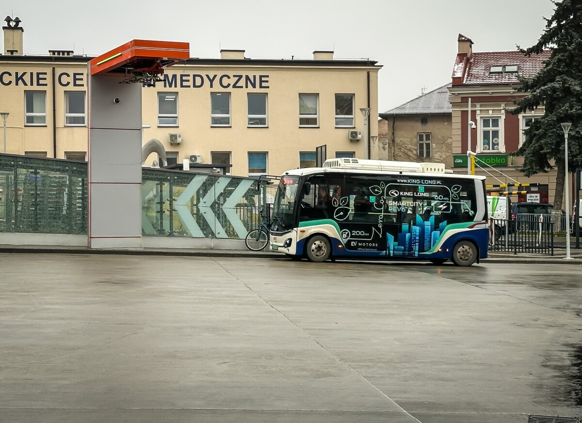 Rzeszów - Testy nowego autobusu elektrycznego na pilotażowej linii nr 50