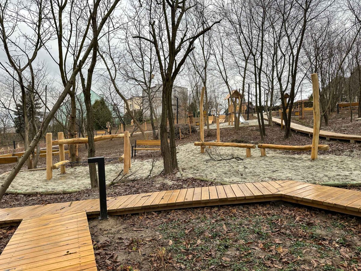 Rzeszów - Ogród kieszonkowy na osiedlu Pobitno [grudzień 2024]